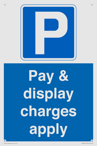 Pay & display charges apply